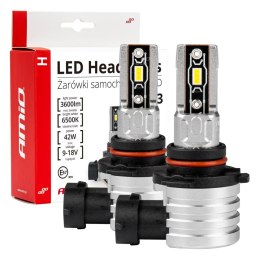 Żarówki samochodowe led h-mini hb3 9005 amio-03334 AMiO