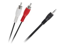 Kabel JACK 3,5-2 x RCA 1,8m LP