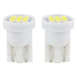 Żarówki led standard t10 w5w 3xsmd 7020 12v amio-01096 AMiO