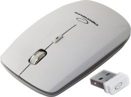 EM120W Mysz bezprzewodowa 2.4GHz 4D optyczna USB Saturn biała Esperanza