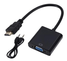 HD31A Konwerter hdmi do vga + audio ATL