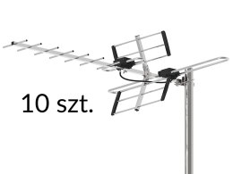 21-054# Antena dvb-t atd31s vhf/uhf mux8 pasywna 10-pak Blow