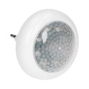 Lampka nocna LED z czujnikiem ruchu i zmierzchu, 120°, 8xLED, 40lm, 6500K Orno