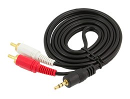 AK233 Kabel jack 3,5mm-2xrca cinch 1,5m ATL