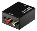 AK319 Audio konwerter spdif + kabel opt ATL