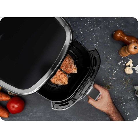 Frytkownica beztłuszczowa Air fryer BD-652 czarno-srebrna Berdsen Frytkownica beztłuszczowa Air fryer BD-652 czarno-srebrna Berdsen
