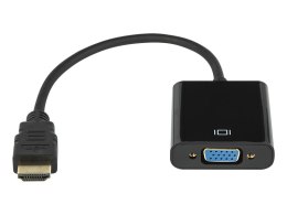 92-120# Przejście hdmi wtyk-vga gniazdo+gniazdo 3,5+gniazdo micro+kabel Blow