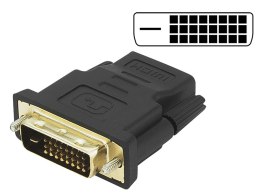 92-130# Przejście dvi wtyk - hdmi gniazdo Blow