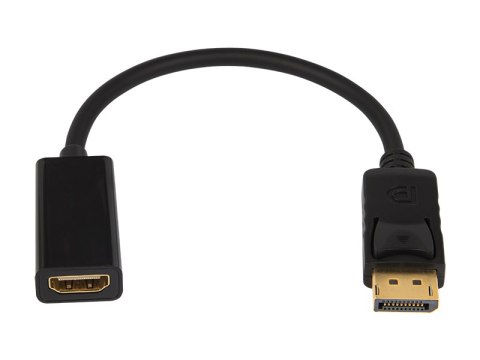 92-156# Przejściehdmi gniazdo hdmi-wtyk display port 0,2m Blow