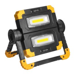 GEMINIX LED 2x10W, naświetlacz roboczy, przenośny z akumulatorem, 1200lm, IP44, 4000K, 5000mAh Orno