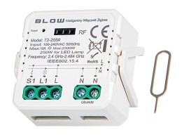 72-205# Inteligentny włącznik dopuszkowy sterowany zigbee tuya Blow