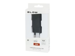 75-889# Ładowarka sieciowa gniazdo usb 2,1a h21a czarn Blow