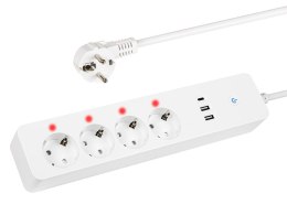 98-420# Inteligentna listwa zasilająca 1,5m 2xusb+usb-c wifi tuya Blow