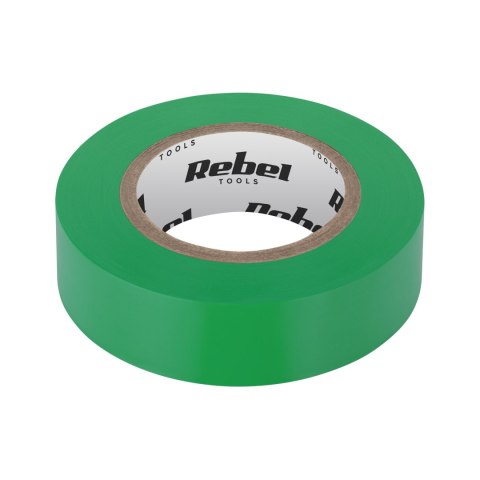 Taśma izolacyjna klejąca rebel (0,13 mm x 19 mm x 20 yd) zielona rebel