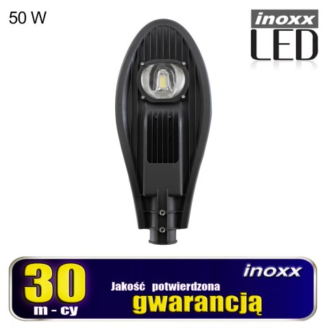 Lampa przemysłowa led latarnia uliczna 50w ip65 5000 lm zmina 6000k NVOX