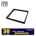 Panel led 60x60 60w lampa sufitowa kaseton 6000k zimny + ramka natynkowa czarna NVOX