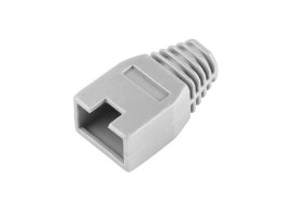 Oslona gumowa wtyku 8p8c RJ45 szara LP