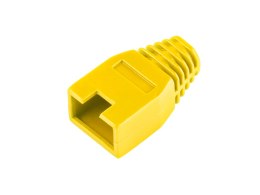 Osłona gumowa wtyku 8p8c RJ45 żółta LP