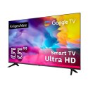 Telewizor Kruger&Matz 55" UHD Google TV DVB-T2/T/C H.265 HEVC Kruger&Matz