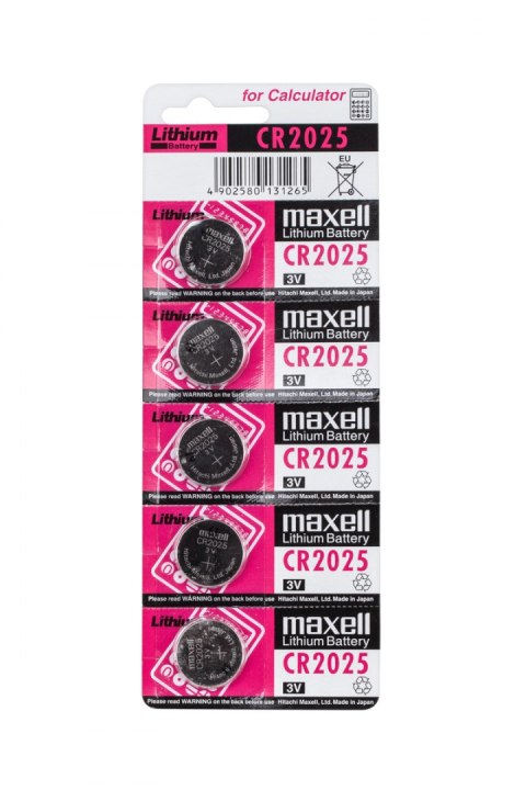 Bateria MAXELL CR2025 5szt./blist. MAXELL