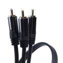 Kabel AB HQ 3xCINCH 1,5m Ab-com