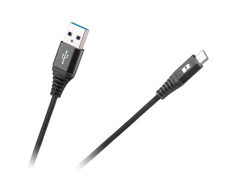 Kabel USB - USB micro REBEL 100 cm czarny Rebel