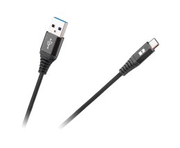 Kabel USB - USB typu C REBEL 50 cm czarny Rebel