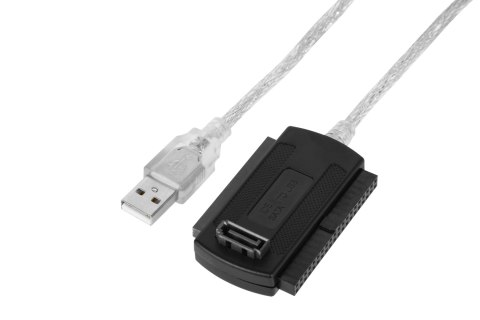 Konwerter USB na IDE 2,5" i 3,5" + S-ATA LP