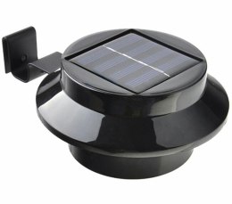 ZD52 Lampa ogrodowa solarna 3led czarna ATL