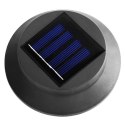 ZD52 Lampa ogrodowa solarna 3led czarna ATL