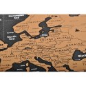 Mapa świata - zdrapka z flagami + akcesoria 23442 MALATEC