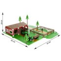 Farma ze zwierzętami + 2 autka rolnicze 22404 KRUZZEL