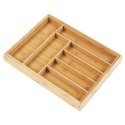 Rozsuwany bambusowy organizer na sztućce GreenBlue, 325-500x430x45mm, GB379 GreenBlue