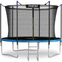 Trampolina ogrodowa 10ft/312cm z siatką wewnętrzną i drabinką Neo-Sport Neo-Sport