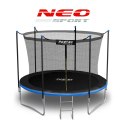 Trampolina ogrodowa 8ft/252cm z siatką wewnętrzną i drabinką Neo-Sport Neo-Sport