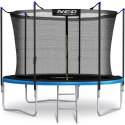 Trampolina ogrodowa 8ft/252cm z siatką wewnętrzną i drabinką Neo-Sport Neo-Sport