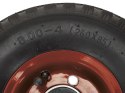 69-021# Koło 26cm do taczki wózka 260x85 3.00/4 red Blow