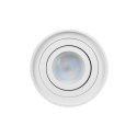 CAROLIN DLR GU10 downlight max 35W, IP20, okrągły, biały Orno