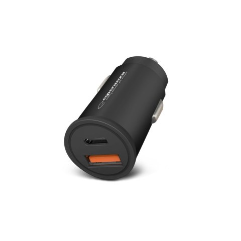 EZC111K Esperanza ładowarka samochodowa 20w usb-c pd 20w / usb-a qc 3.0 18w Esperanza