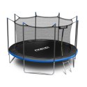 Trampolina ogrodowa 12ft/374cm z siatką wewnętrzną i drabinką Neo-Sport Neo-Sport