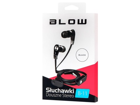 32-731# Słuchawki blow b-11 black douszne Blow