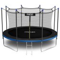 Trampolina ogrodowa 14ft/435cm z siatką wewnętrzną i drabinką Neo-Sport Neo-Sport