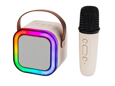 30-359# Głośnik bluetooth karaoke rgb 1 mikrofon Blow