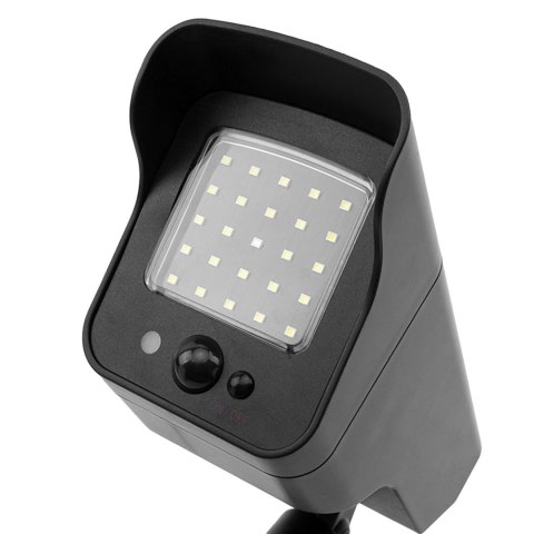 Solarna atrapa kamery, migająca dioda, czujnik ruchu, oświetlenie LED, naklejka gratis, SOL1803S CE Solarna atrapa kamery, migająca dioda, czujnik ruchu, oświetlenie LED, naklejka gratis, SOL1803S CE