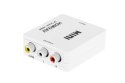 Konwerter sygnału gniazdo HDMI - gniazdo AV - CHINCH CVBS + AUDIO Cabletech