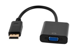 Złącze adapter wtyk DISPLAYPORT - gniazdo VGA Cabletech