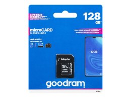 66-279# Karta microsdxc 128gb+adapter sd cl10 goodram uhs-i Blow