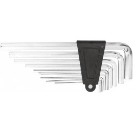 Klucze sześciokątne 1.5-10 mm (długie), zestaw 9 szt. Top Tools