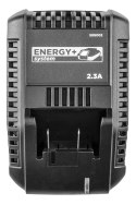 Wiertarko-wkrętarka akumulatorowa Energy+ 18V, Li-Ion, uchwyt 10 mm, aku 2Ah, ład, karton GRAPHITE