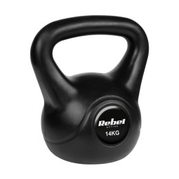 Kettlebell bitumiczny 14 kg REBEL ACTIVE Rebel